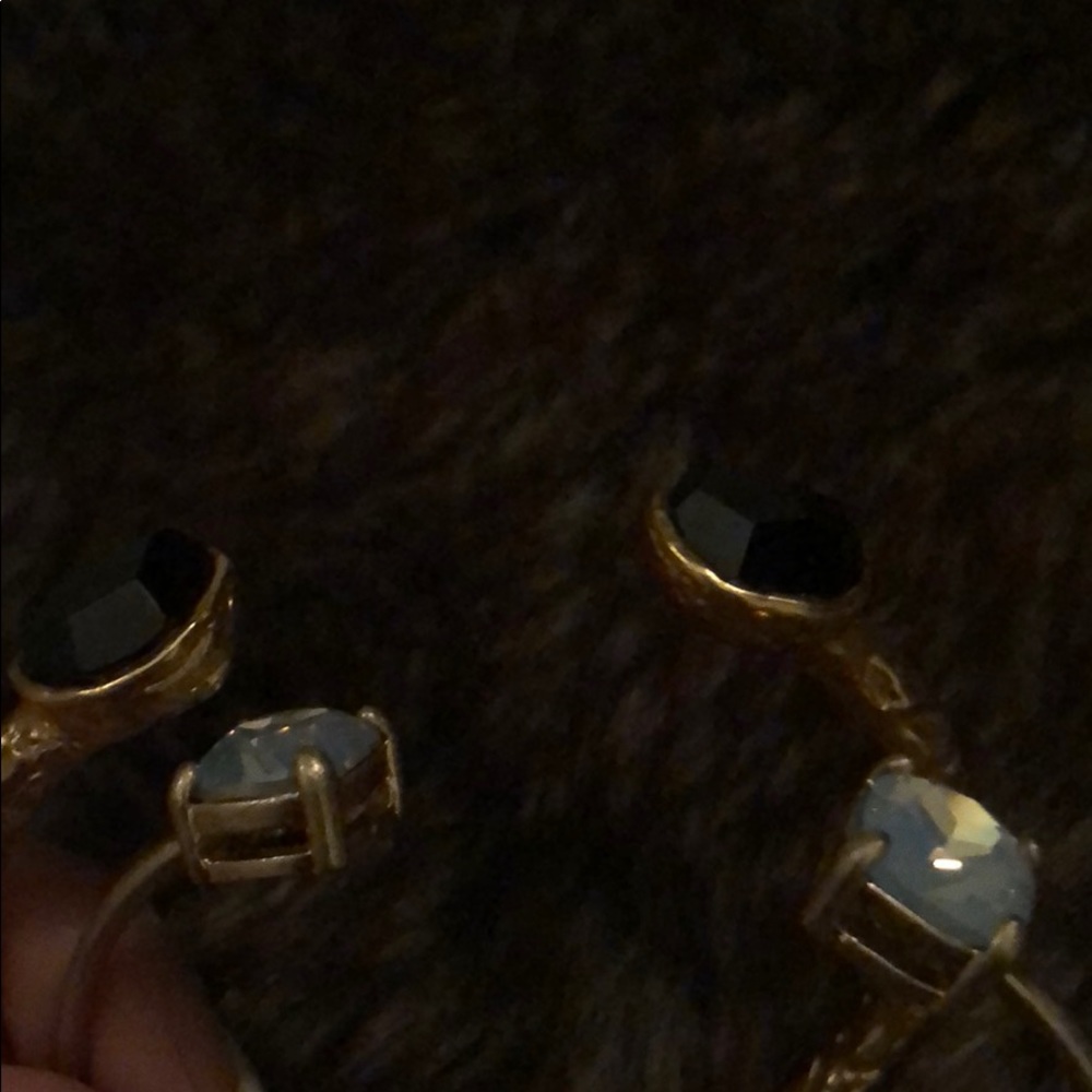 Two Gold Bangle Bracelets - image 5